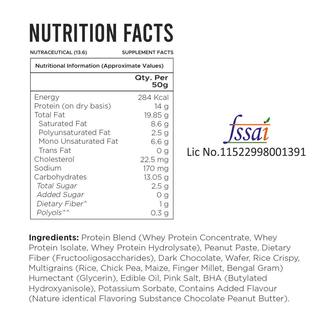 Avolt Chocolate Peanut Butter (14g Protein, Pack of 6)