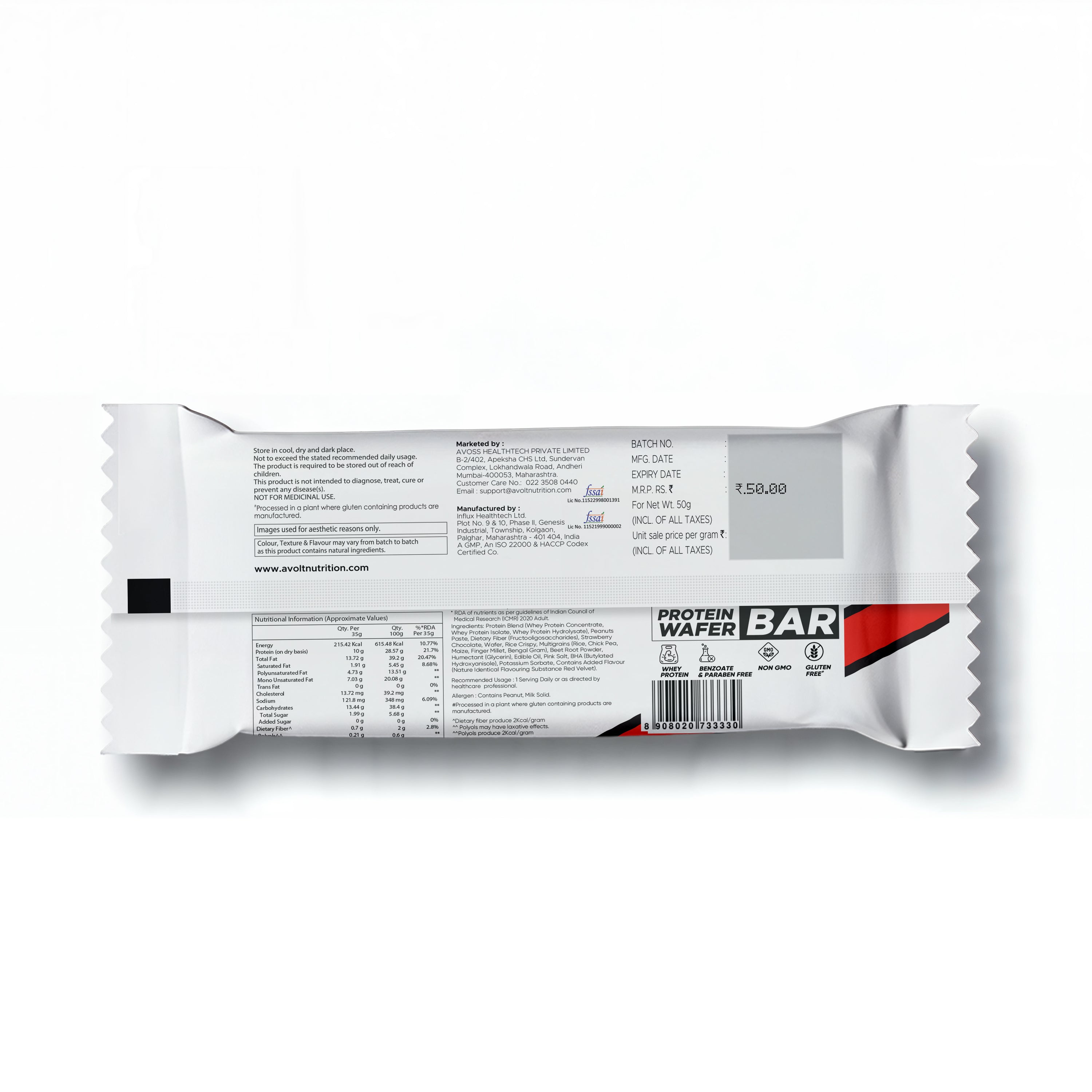 Slims Red Velvet (10g Protein)