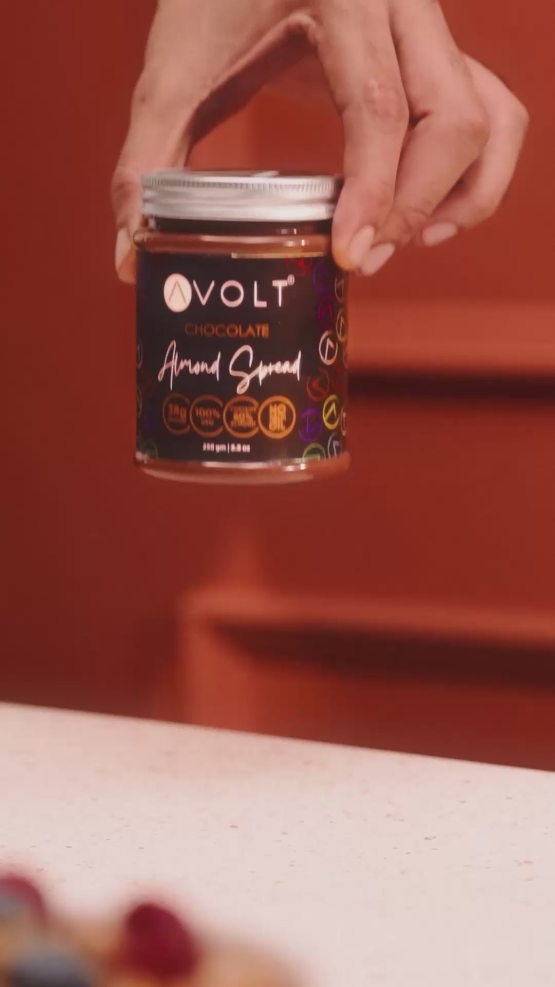 Load video: Chocolate Almond Spread (250g)